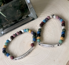 Load image into Gallery viewer, Multicolor Lava Bead Stretch Bracelet
